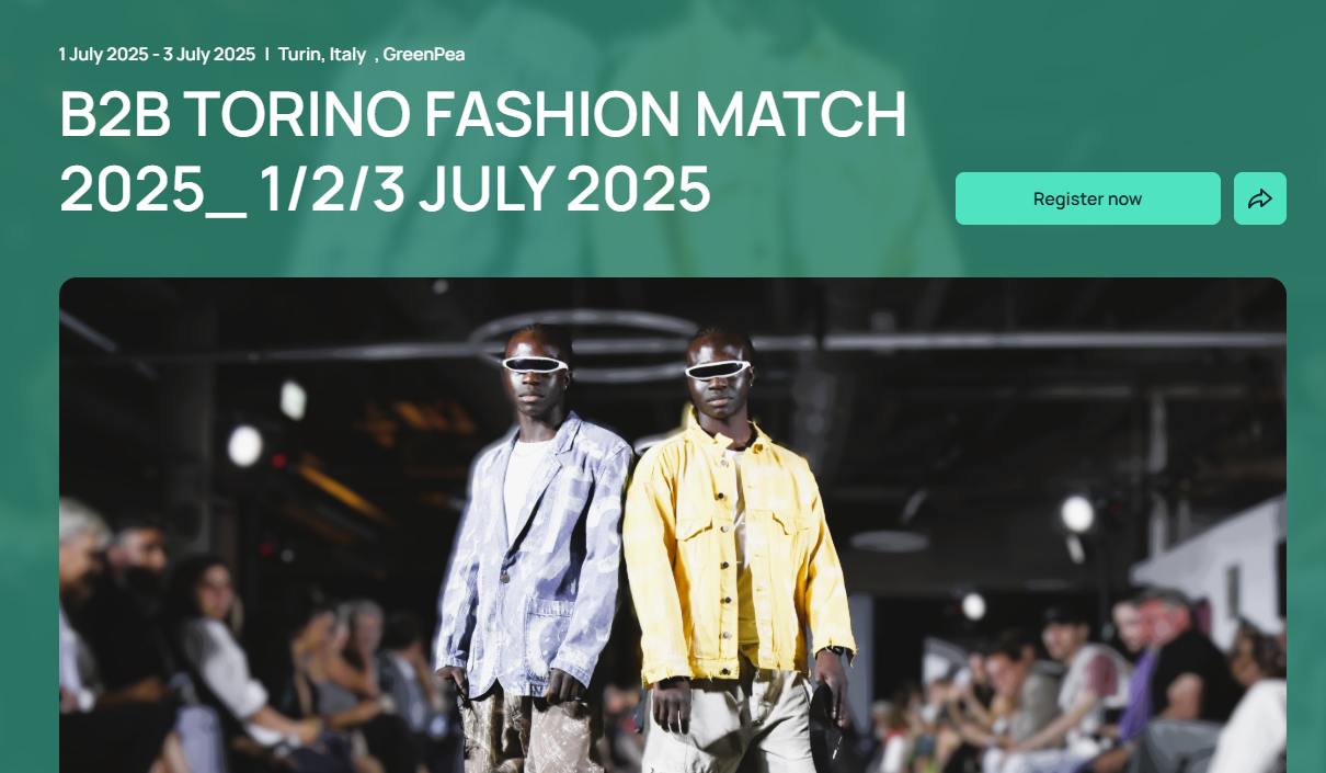 b2b Torino Fashion Match 2025